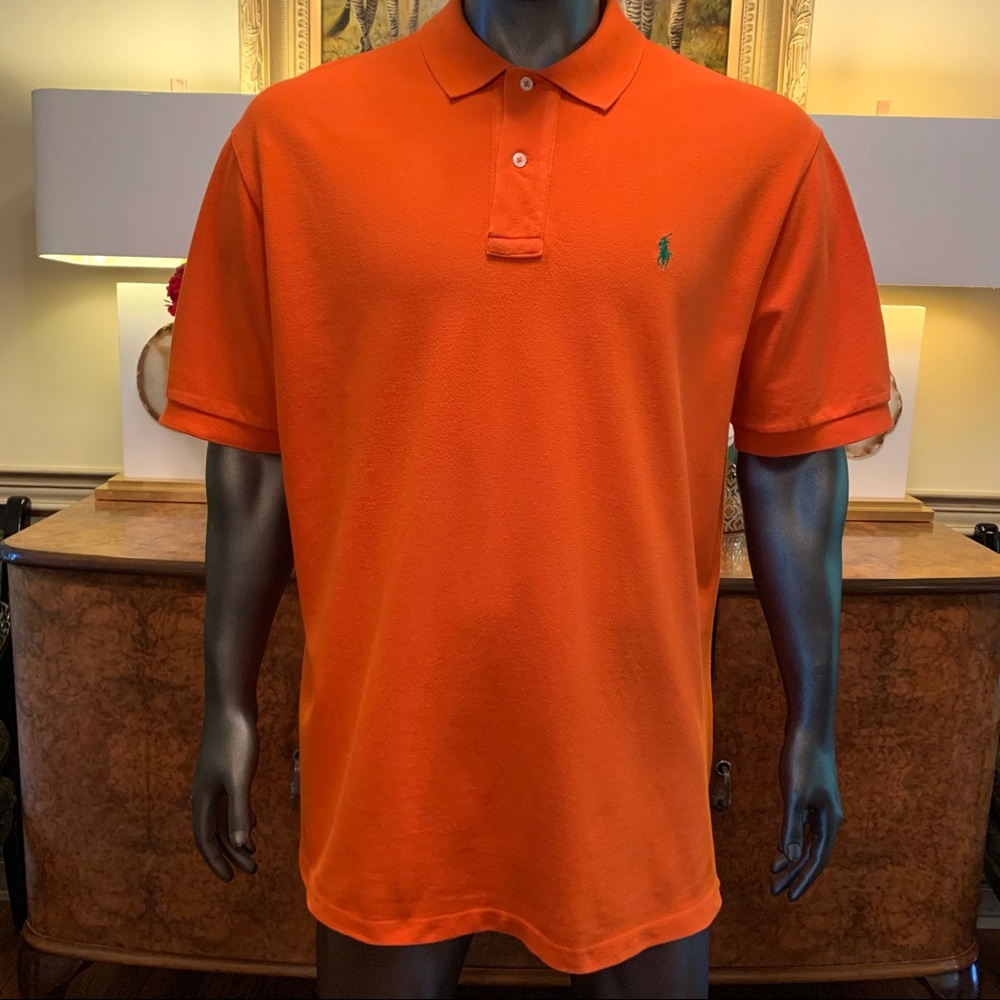 POLO RALPH LAUREN MEN’S CLASSIC FIT MESH POLO XL